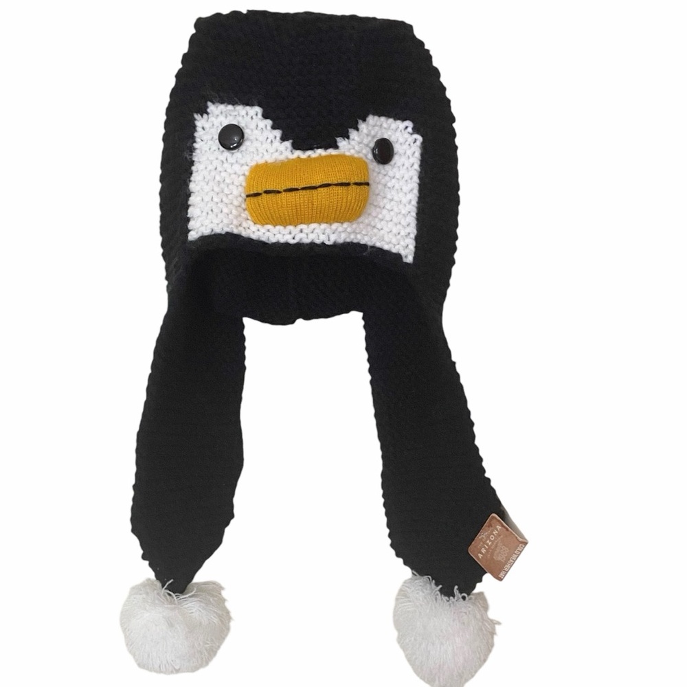Arizona Jean Company Penguin Knit Hat  Unisex NWT